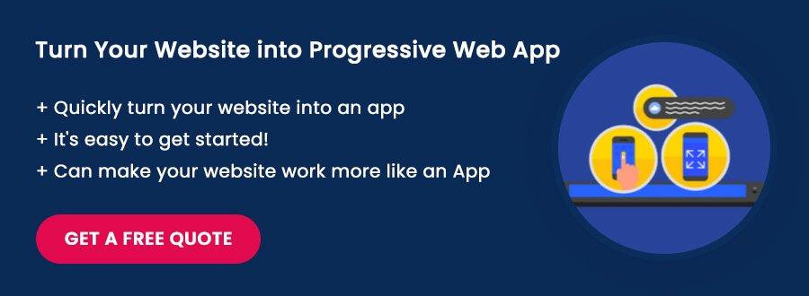 Convert Website into Progressive App