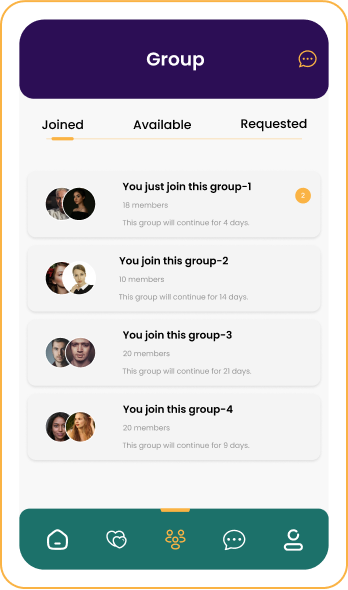 Private Chat In Interest-based Group Private Chat In Interest-based Group