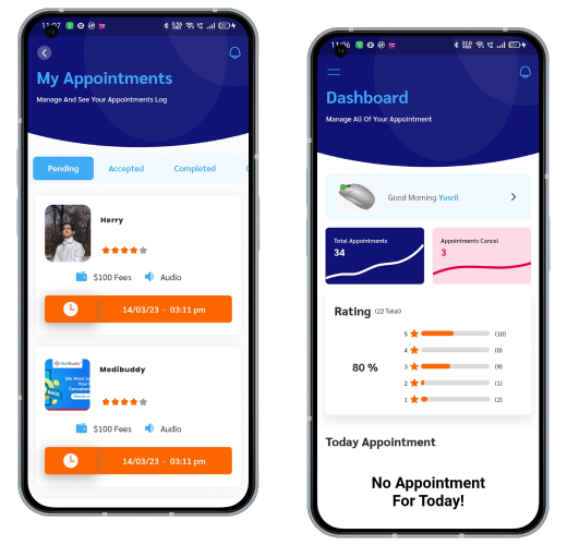 Driver App Features