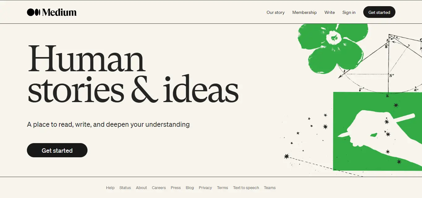 Medium Web 2.0 App