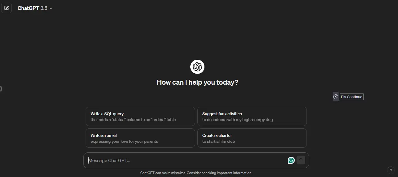 ChatGPT Generative AI Tool