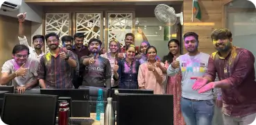 Guru TechnoLabs Holi Celebration