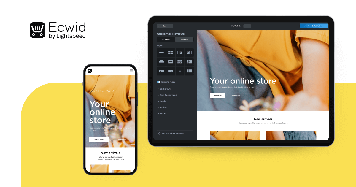 Ecwid Online Store Platform