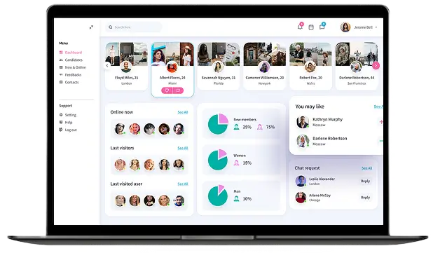 Customer App Mockup