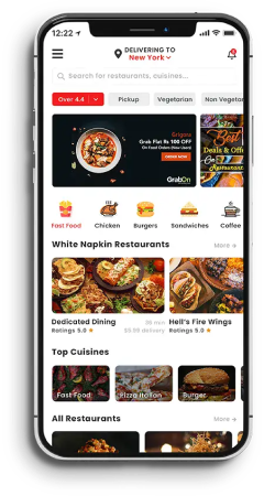 Restaurant Food Delivery App Features