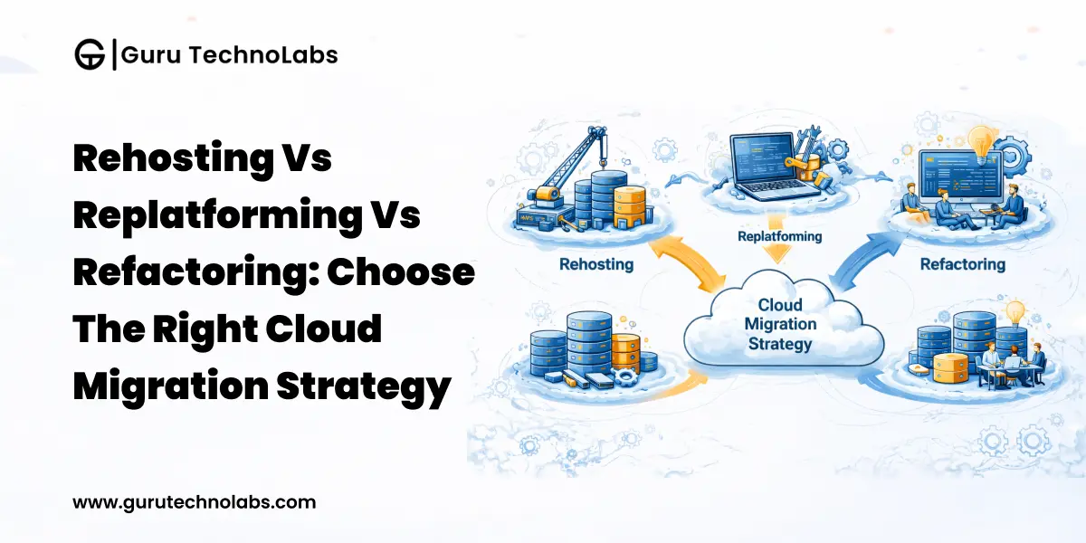Rehosting vs Replatforming vs Refactoring - Featured Image