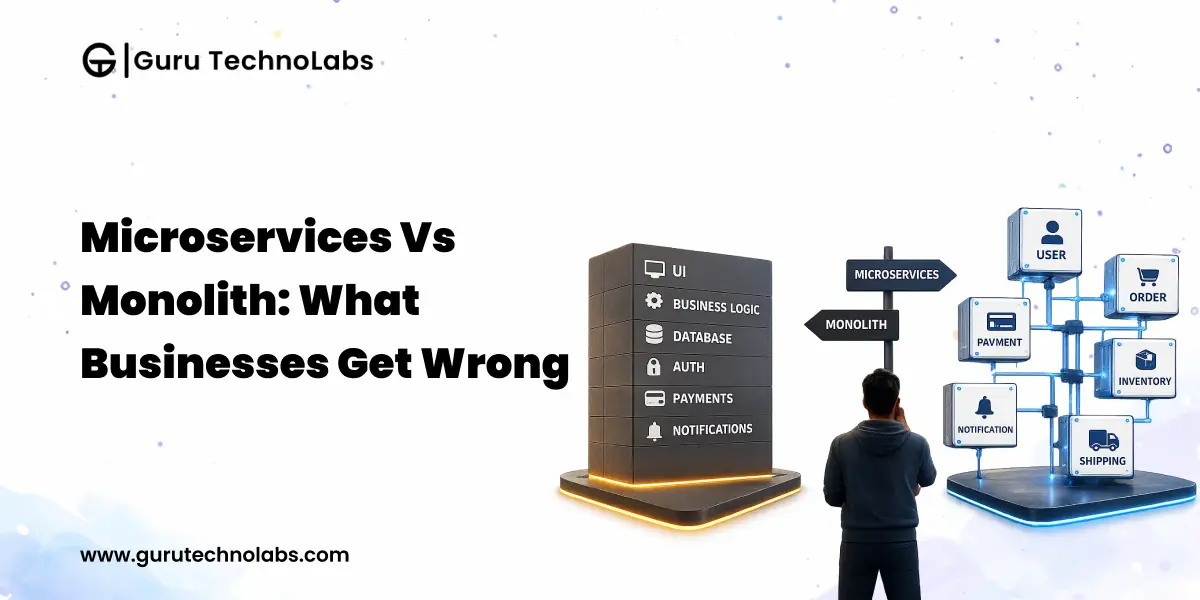 Microservices vs Monolith - Featured Image