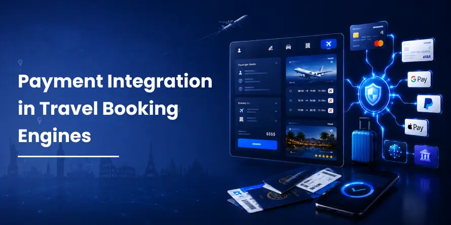 Payment integration in a travel booking engine covering PCI compliance, multi-currency, and fraud prevention