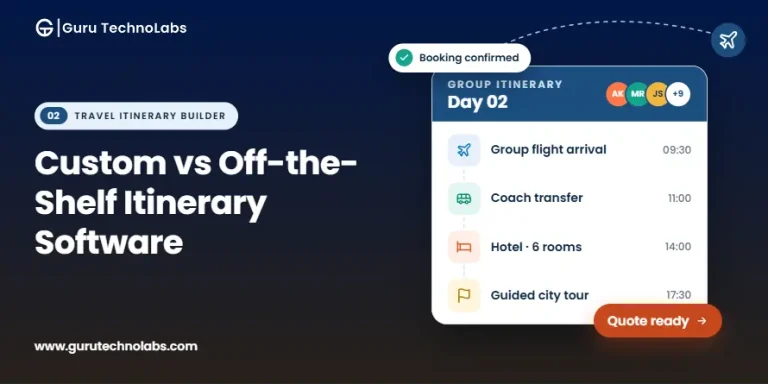 Custom Travel Itinerary Software vs Off-the-Shelf: What Should Travel Businesses Choose?