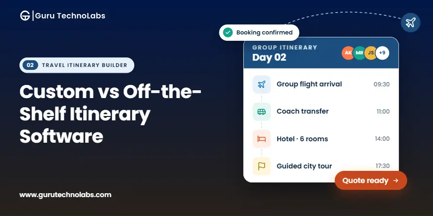 Custom Travel Itinerary Software vs Off-the-Shelf: What Should Travel Businesses Choose?
